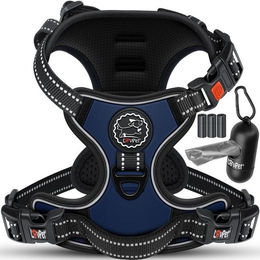 Lovpet Hunde-Geschirr, ohne Zug & würgen für Hunde & Welpen atmungsaktiv & weich – Bild 1 von 5