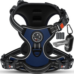 Produktbild von Lovpet Hunde-Geschirr, ohne Zug & würgen für Hunde & Welpen atmungsaktiv & weich