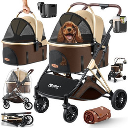 Produktbild von Lovpet Hundebuggy 3in1 für kleine bis mittlere Hunde und Katzen