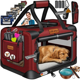 Produktbild von Lovpet® Transportbox Hund Katze faltbar XXL
