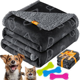 Produktbild von Lovpet wasserdichte Hundedecke aus Sherpa Fleece - 101 cm