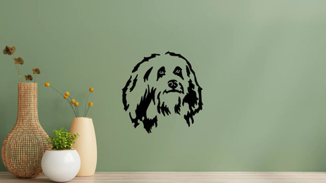 Produktbild von Löwchen Kopf Wandtattoo Wandbild Wandsticker Wandaufkleber Wanddekoration