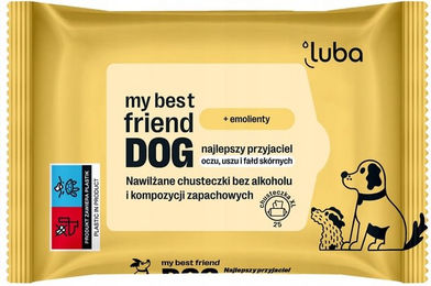 Produktbild von LUBA My best friend Feuchte Tücher für Augen, Ohren und Hautfalten 25 Stück