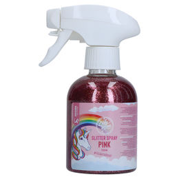 Produktbild von Lucky Horse Pferdespray Unicorn Glitzerspray rosa - 250 ml