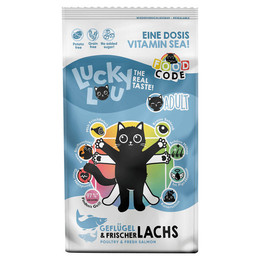 Produktbild von Lucky Lou Adult Geflügel & Lachs Trockenfutter - 340 g