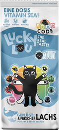 Produktbild von Lucky Lou Adult Geflügel & Lachs Trockenfutter Katze - 3 kg