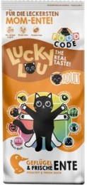 Produktbild von Lucky Lou Food Code Trockenfutter Katze Adult Ente und Geflügel - 2 x 3 kg