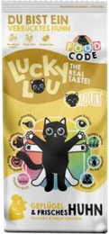 Produktbild von Lucky Lou Food Code Trockenfutter Katze Adult Geflügel und Huhn - 2 x 3 kg