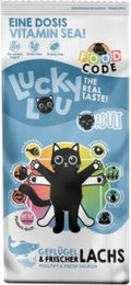 Produktbild von Lucky Lou Food Code Trockenfutter Katze Adult Geflügel und Lachs - 2 x 3 kg