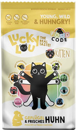 Produktbild von Lucky Lou Kitten Geflügel & Huhn 3x3kg