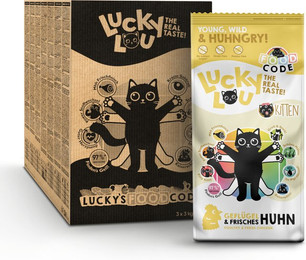 Produktbild von Lucky Lou Kitten Geflügel & Huhn - 9 kg