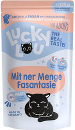 Produktbild von Lucky Lou Lifestage Adult Geflügel & Fasan 16x125g