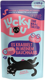 Produktbild von Lucky Lou Lifestage Adult Geflügel & Insekten 16x125g