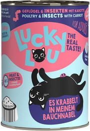 Produktbild von Lucky Lou Lifestage Adult Geflügel & Insekten 24x400g