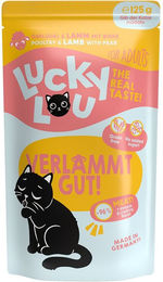 Produktbild von Lucky Lou Lifestage Adult Geflügel & Lamm 16x125g