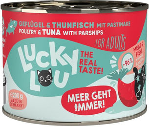 Produktbild von Lucky Lou Lifestage Adult Geflügel & Thunfisch - 24 x 200 g