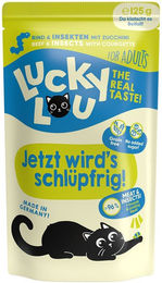 Produktbild von Lucky Lou Lifestage Adult Rind & Insekten 16x125g