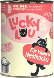 Produktbild von Lucky Lou Lifestage Kitten Geflügel 6x400g