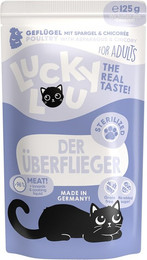 Produktbild von Lucky Lou Lifestage Sterilized Geflügel 16x125g