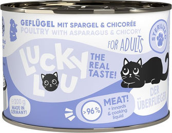 Produktbild von Lucky Lou Lifestage Sterilized Geflügel 6x200g