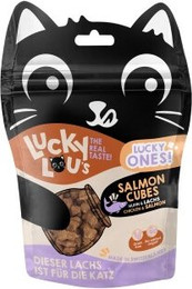 Produktbild von Lucky Lou Lucky Ones Cubes Huhn und Lachs - 8 x 80 g