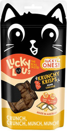 Produktbild von Lucky Lou Lucky Ones Krunchy Krisps Huhn - 10 x 60 g