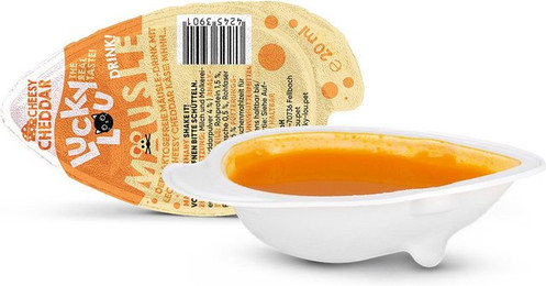 Produktbild von Lucky Lou Mäusle Drink-Snack Cheddar 28g
