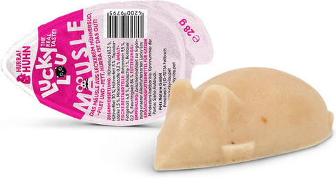 Produktbild von Lucky Lou Mäusle Huhn Katzensnack - 52 x 28 g