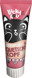 Produktbild von Lucky Lou Quetschkopf Leberwurst - 4 x 75 g
