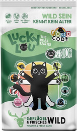 Produktbild von Lucky Lou Senior Geflügel & Wild - 9 kg