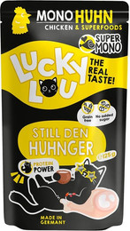 Produktbild von Lucky Lou SuperMono Huhn - 16 x 125 g