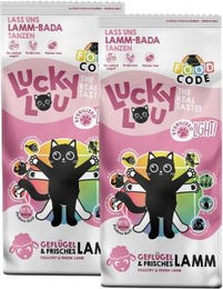 Produktbild von Lucky Lou Trockenfutter Katze Adult Food Code Light Geflügel & Lamm - 2 x 3 kg