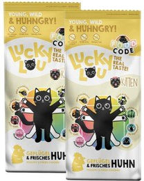 Lucky Lou Trockenfutter Katze Kitten Geflügel & Huhn - 2 x 3 kg – Bild 1 von 2