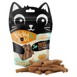 Produktbild von Lucky Ones Sticks Huhn & Forelle - 8 x 80 g