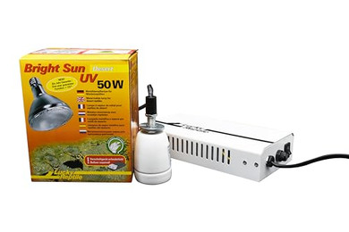 Produktbild von Lucky Reptile Bright Sun UV 50 W Komplettset Desert - 50 Set