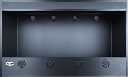 Produktbild von Lucky Reptile Iso Terrarium schwarz 100 x 50 x 60 cm