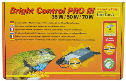 Produktbild von Lucky Reptile Terrarienleuchte Bright Control PRO 3, EVG - 35W/50/70W