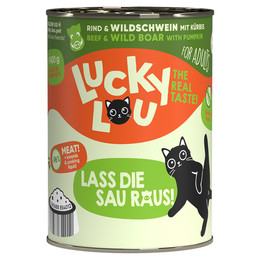 Produktbild von LuckyLou Cat Adult Nassfutter - 24 x 400 g