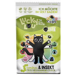 Produktbild von LuckyLou Cat Geflügel & Insekten Trockenfutter - 750 g