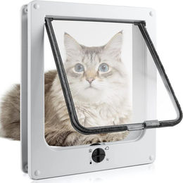 Produktbild von LUCKZON Katzenklappe, Katzentür Innentür, Katzenklappe, Einzigartiges,