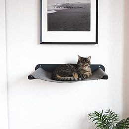 Produktbild von LucyBalu Katzen-Hängematte SWING aus natürlichem Filz