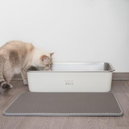 Produktbild von LucyBalu Katzentoilette Streumatte LOOMAT
