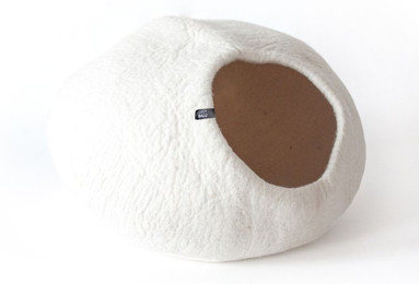 Produktbild von LucyBalu Tierbett Katzenhöhle aus Filz, Filzhöhle