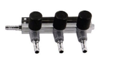 Produktbild von Luftverteiler 9mm 3 Ausgänge