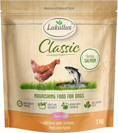 Produktbild von Lukullus Classic Junior Huhn & Lachs  - 1 kg neue Rezeptur