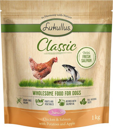 Produktbild von Lukullus Classic Junior Huhn & Lachs - 5 x 1 kg
