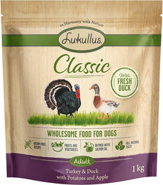 Produktbild von Lukullus Classic Truthahn & Ente - 1 kg
