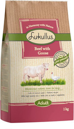 Produktbild von Lukullus Cold-pressed Rind & Gans - 5 x 1 kg