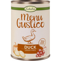 Produktbild von Lukullus Menu Gustico Ente mit Karotte, Preiselbeeren und Rosmarin - 24 x 400 g