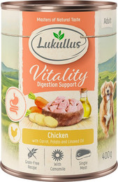 Produktbild von Lukullus Vitality Huhn getreidefrei - 6 x 400 g
